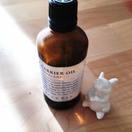 キャリアオイル スクワラン/MARKS&WEB/フェイスオイルを使ったクチコミ(1枚目)