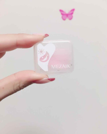 メザイク エアーファイバー120のクチコミ「メザイク 2重にならなかった💧
よくみるこちらのメザイクですが
すこしの引っ張りで切れてしま.....」(1枚目)