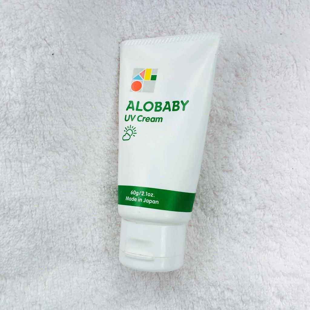 ALOBABY UVクリームのクチコミ「ALOBABY UVクリーム✨
合成された紫外線吸収剤を使用せず、
100%天然由来原料を使用.....」（1枚目）