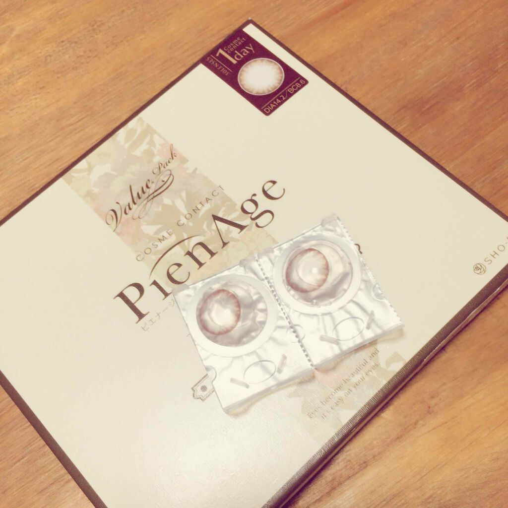 ピエナージュ/PienAge/カラーコンタクトレンズを使ったクチコミ(1枚目)