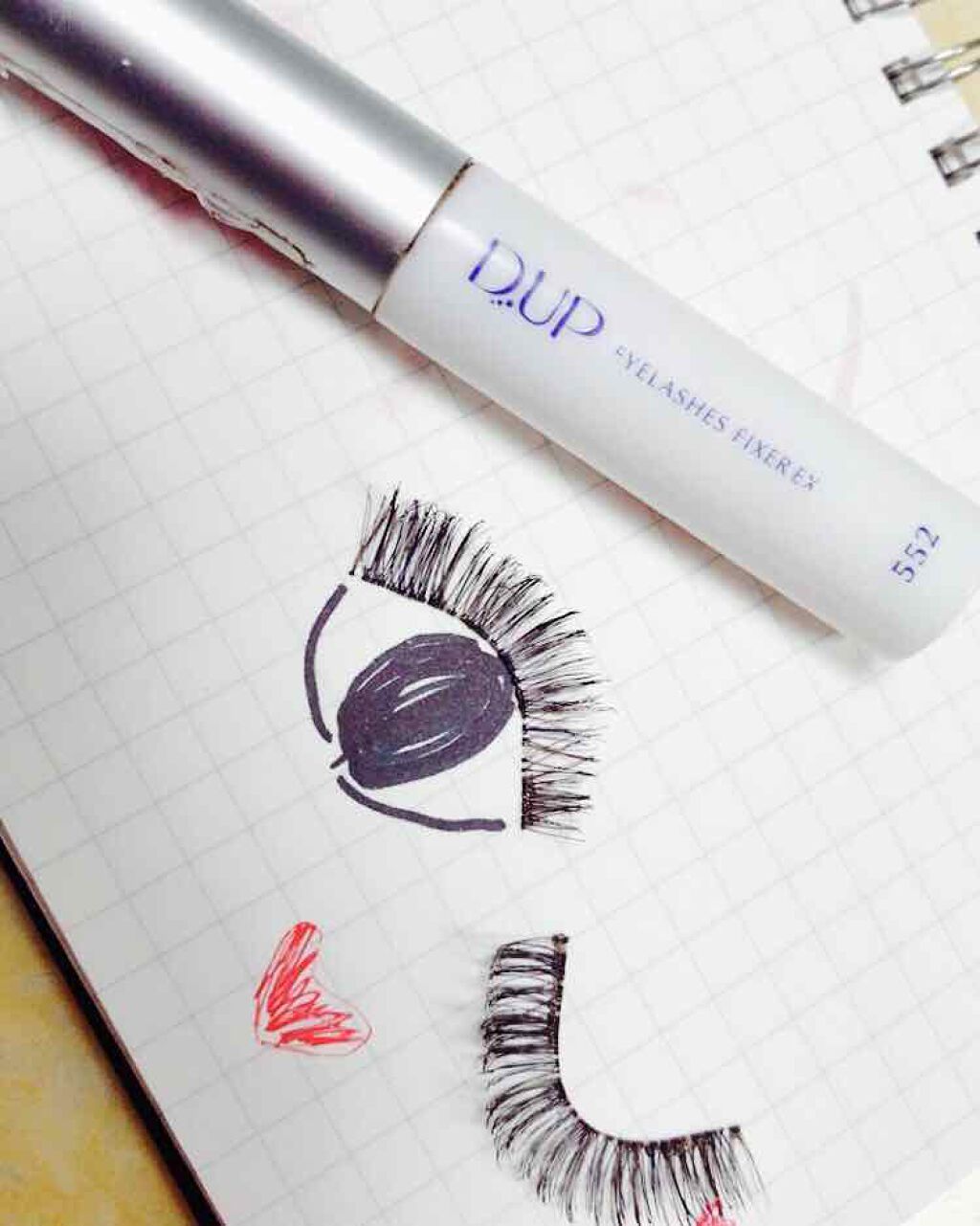 アイラッシュフィクサーEX 552/D-UP/つけまつげを使ったクチコミ(1枚目)