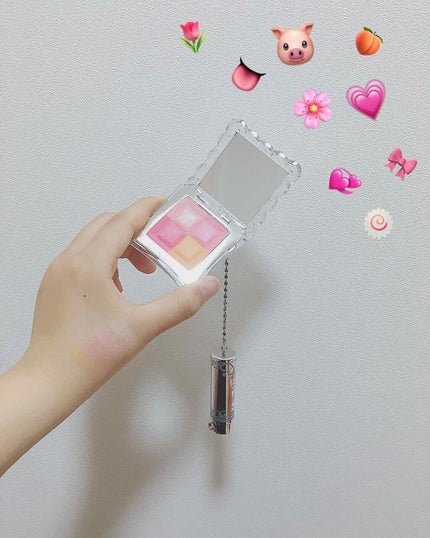 ミックスブラッシュ コンパクト N/JILL STUART/パウダーチークを使ったクチコミ(1枚目)