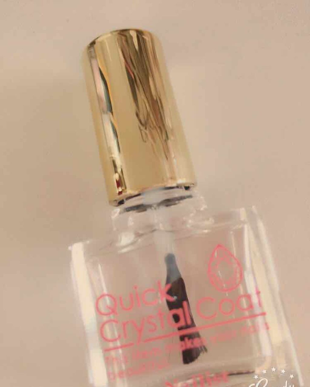 クイッククリスタルコート/ネイリスト/ネイルトップコートを使ったクチコミ(1枚目)