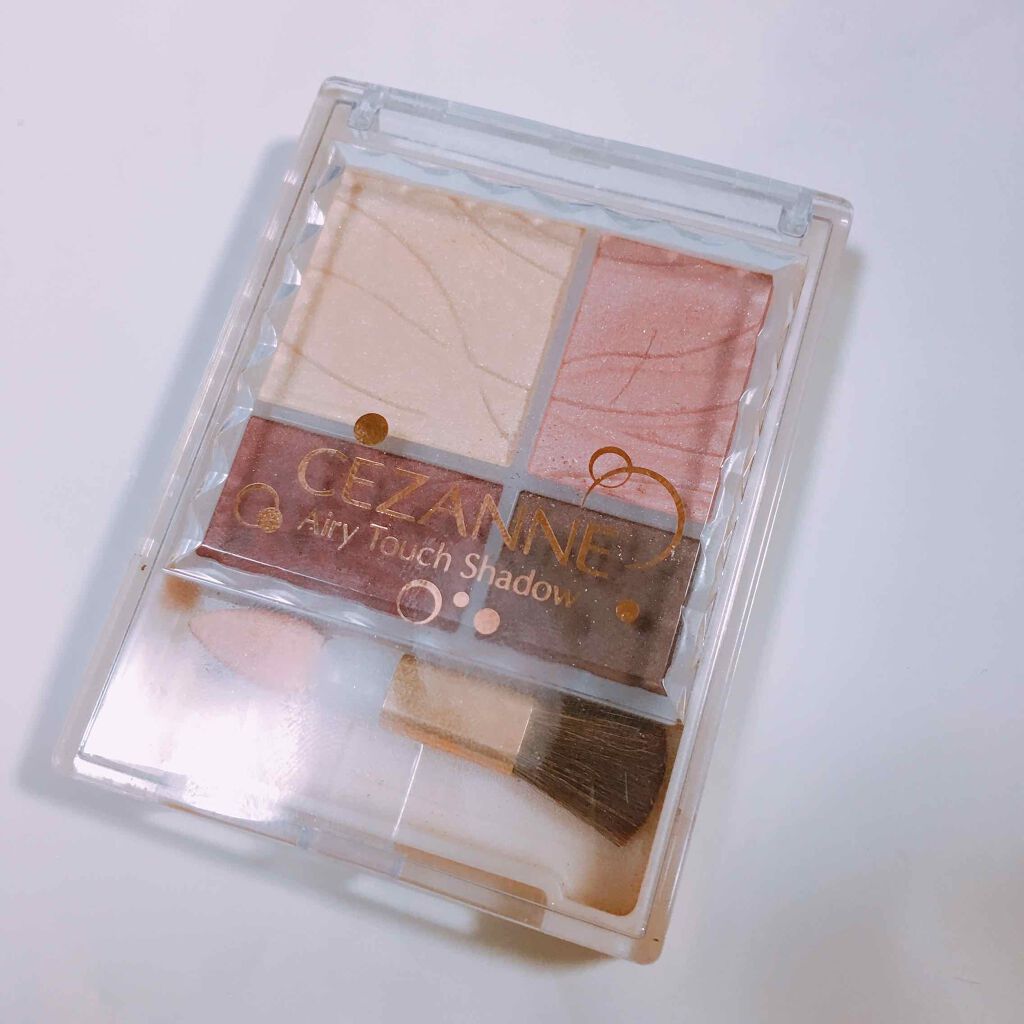 エアリータッチシャドウ/CEZANNE/アイシャドウパレットを使ったクチコミ(1枚目)