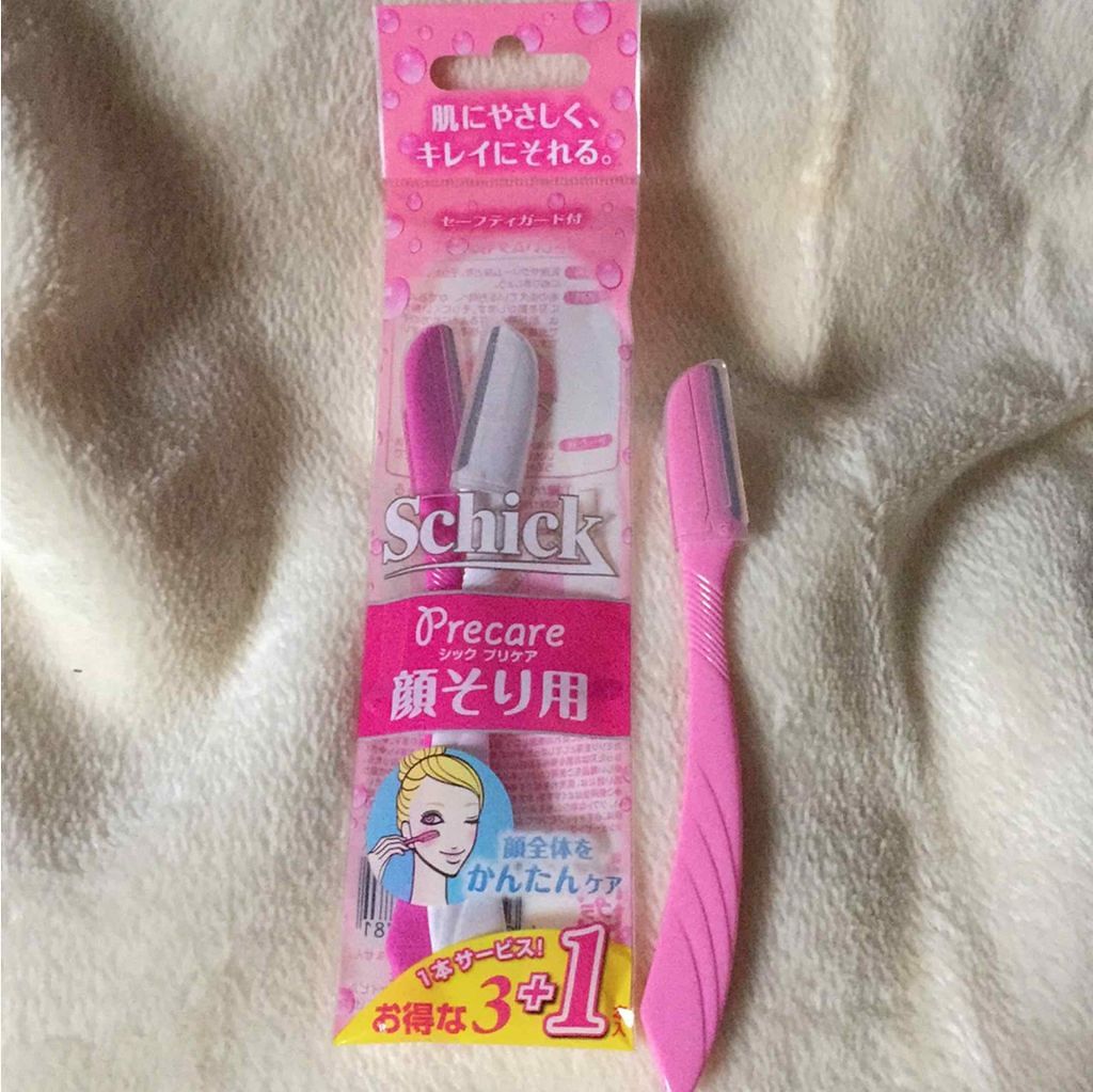シック Schick Lディスポ 使い捨て 顔そり用 (3本入)×3個/シック/シェーバーを使ったクチコミ(1枚目)