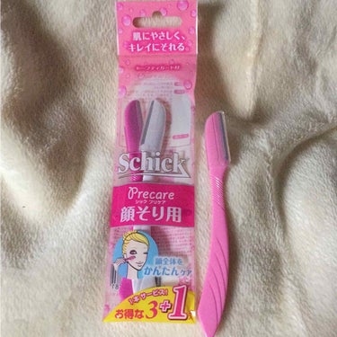 シック Schick Lディスポ 使い捨て 顔そり用 (3本入)×3個/シック/シェーバーを使ったクチコミ（1枚目）