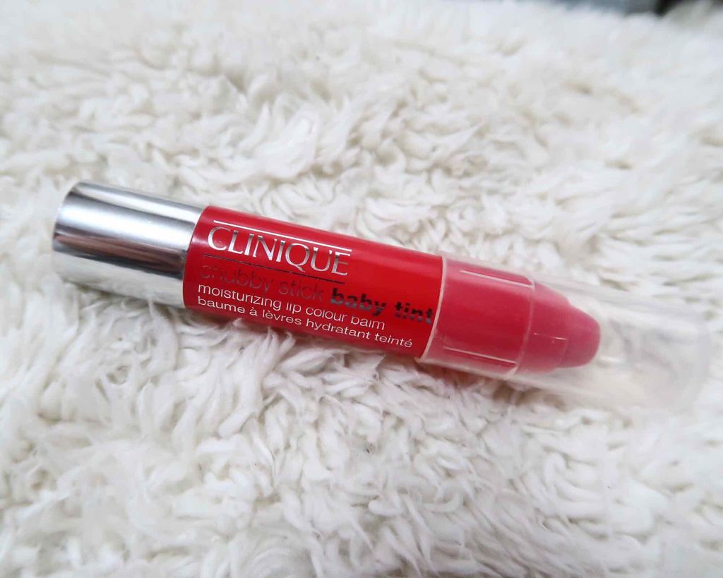 チャビー スティック インテンス モイスチャライジング リップ カラーバーム/CLINIQUE/口紅を使ったクチコミ(1枚目)