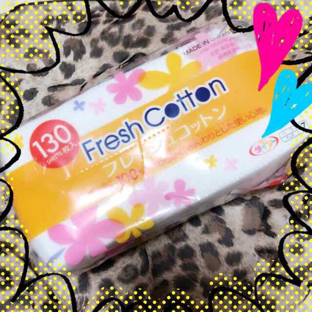 フレッシュ コットン/DAISO/コットンを使ったクチコミ(1枚目)