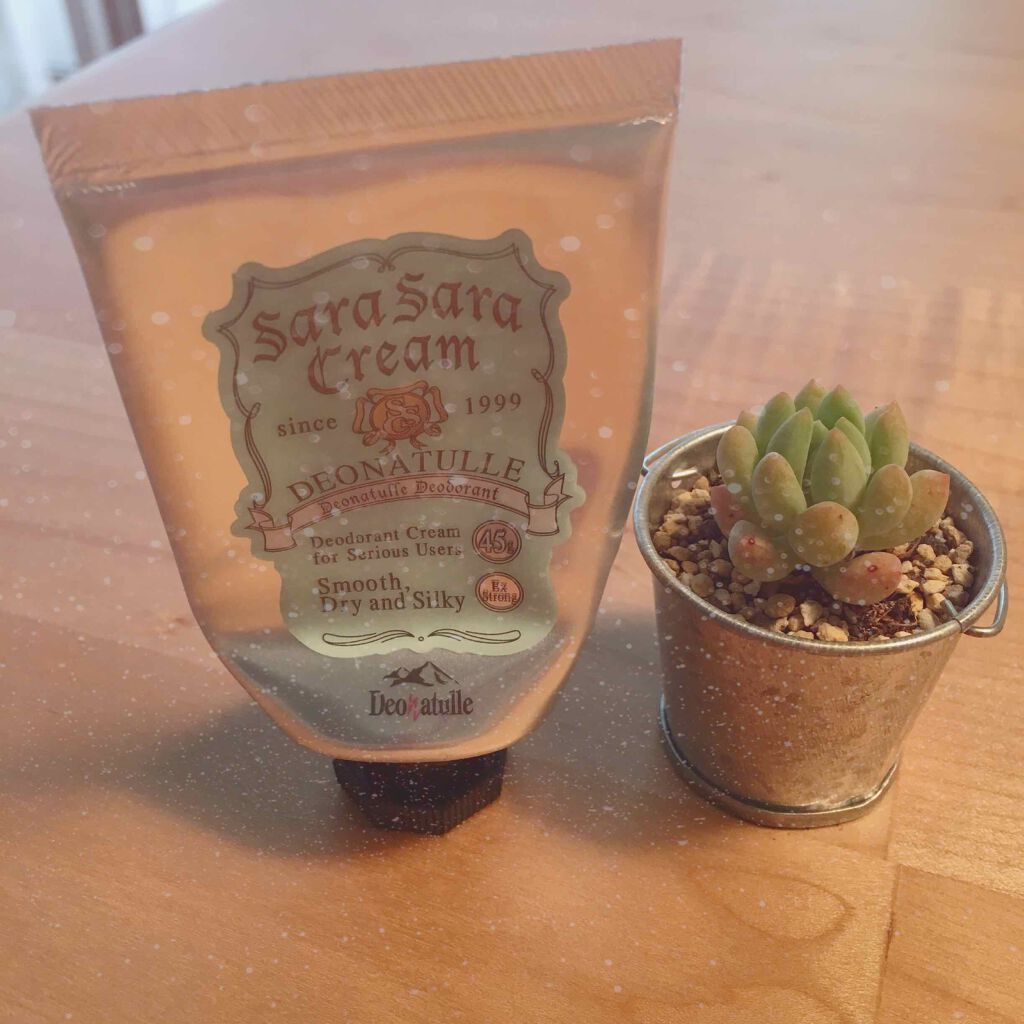 さらさらクリーム/デオナチュレ/デオドラント・制汗剤を使ったクチコミ(1枚目)