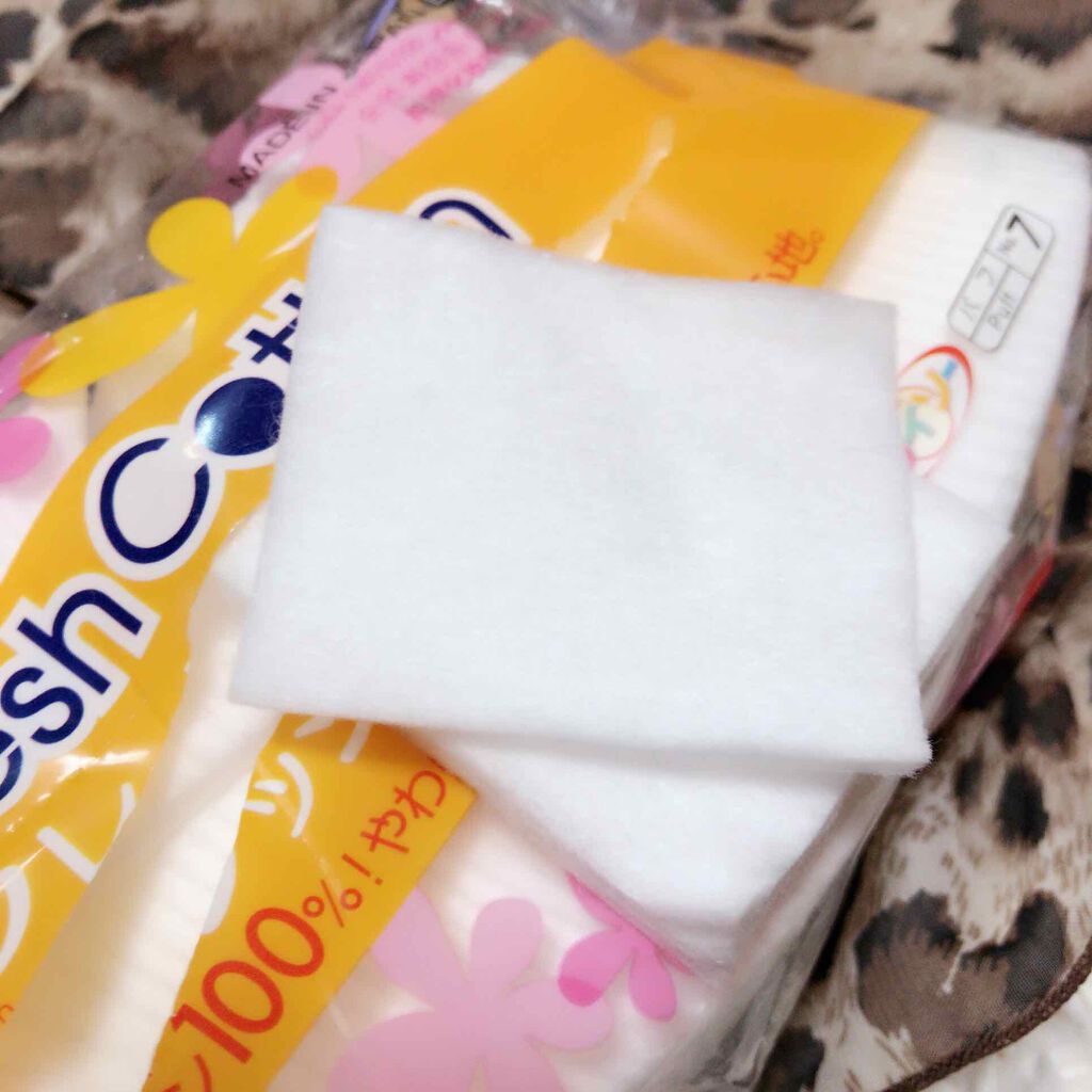 フレッシュ コットン/DAISO/コットンを使ったクチコミ(2枚目)