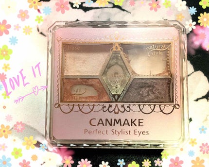 【旧品】パーフェクトスタイリストアイズ/キャンメイク/アイシャドウパレットを使ったクチコミ(1枚目)