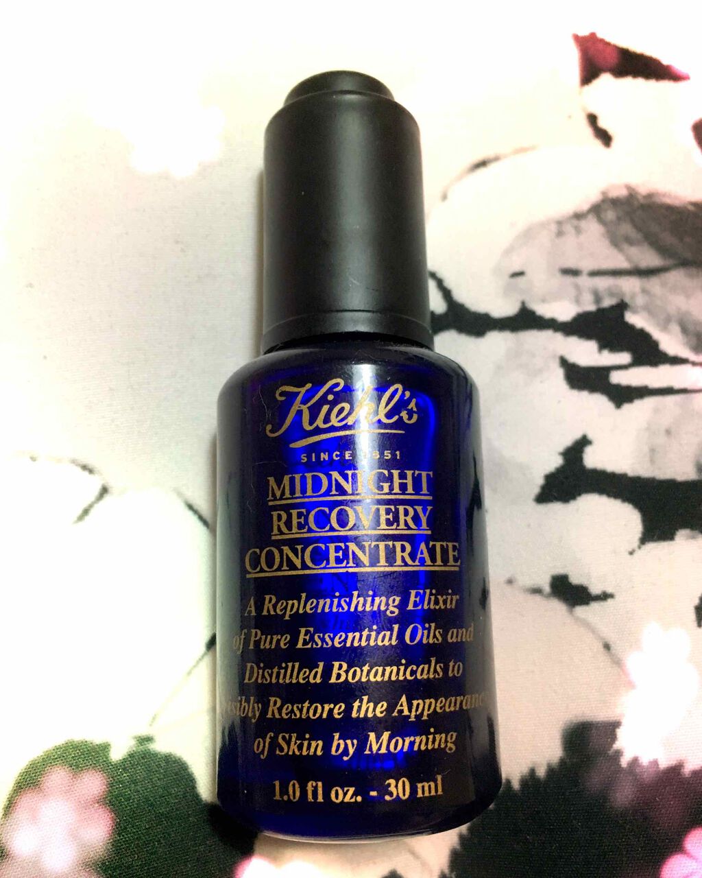 キールズ ミッドナイトボタニカル コンセントレート/Kiehl's/フェイスオイルを使ったクチコミ(1枚目)