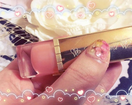 ピュア カラー クリスタル シアー リップスティック/ESTEE LAUDER/口紅を使ったクチコミ(3枚目)