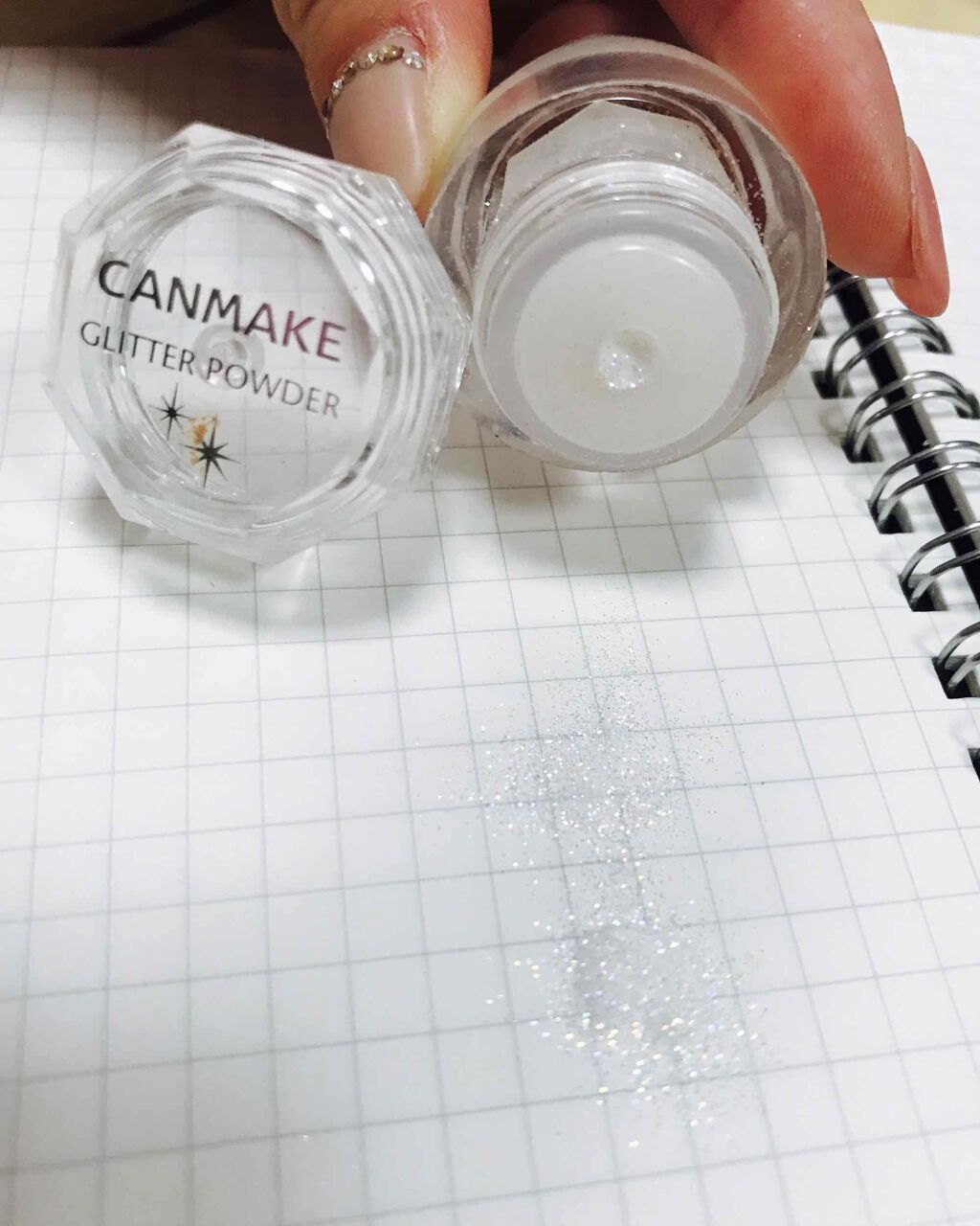 グリッターパウダー/キャンメイク/その他を使ったクチコミ(1枚目)