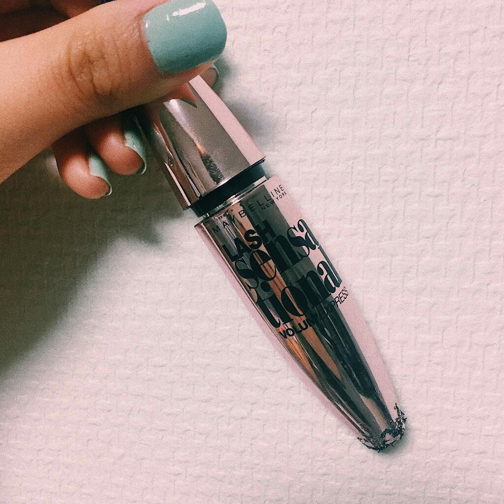 ボリューム エクスプレス ラッシュセンセーショナル/MAYBELLINE NEW YORK/マスカラを使ったクチコミ(1枚目)