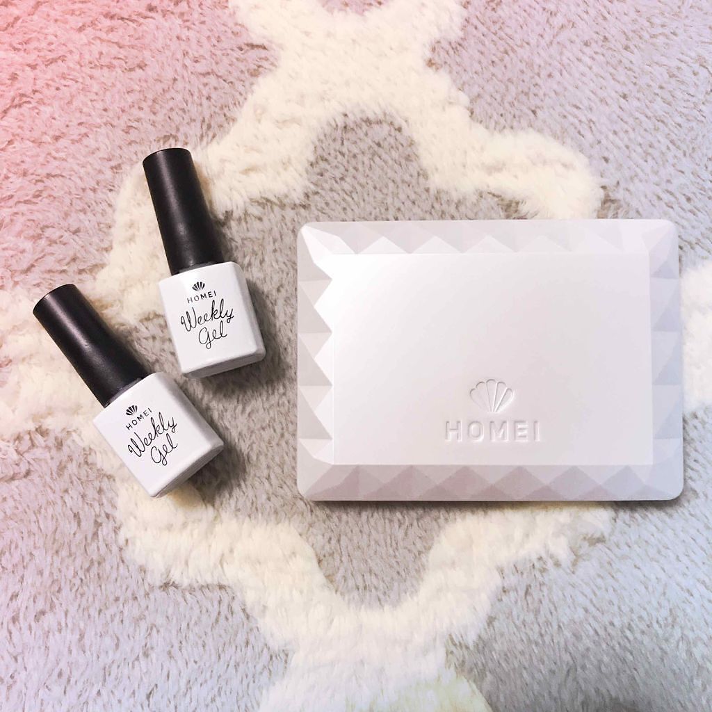 ウィークリージェル/HOMEI/ジェルネイルを使ったクチコミ(1枚目)