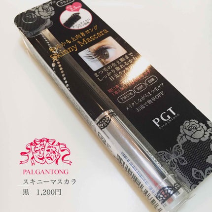 スキニーマスカラ/パルガントン/マスカラを使ったクチコミ(1枚目)