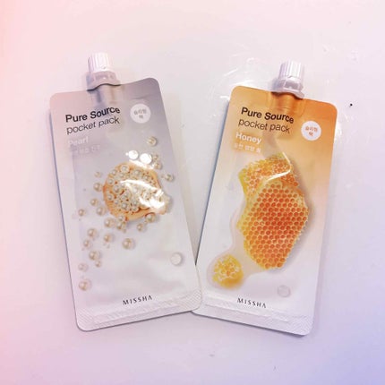 ピュア ソース シートマスク(HN)/ハチミツ/MISSHA/シートマスク・パックを使ったクチコミ(1枚目)