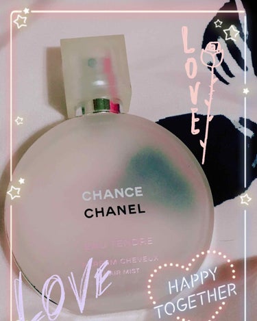 CHANEL チャンス オー フレッシュ ヘア ミストのクチコミ「｡♥｡･ﾟ♡ﾟCHANEL チャンス ヘアミスト･｡♥｡･ﾟ♡ﾟ･｡♥｡･ﾟ♡ﾟ

プレゼント.....」（1枚目）