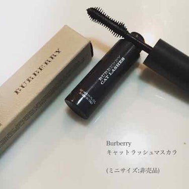 バーバリー キャットラッシュマスカラ/BURBERRY/マスカラを使ったクチコミ（1枚目）