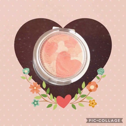 ハートチークカラー/ettusais/パウダーチークを使ったクチコミ(1枚目)