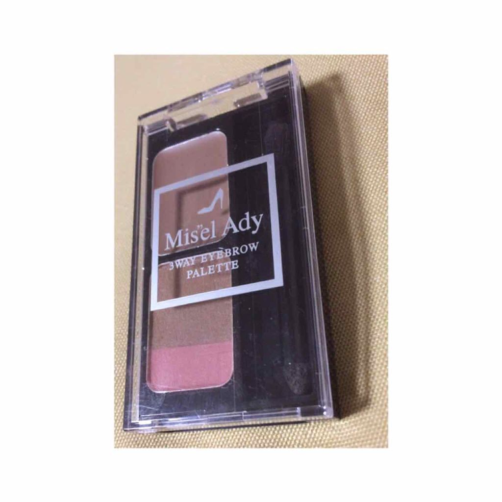スリーウェイ アイブロウパレット/ミゼルエディ/パウダーアイブロウを使ったクチコミ(1枚目)