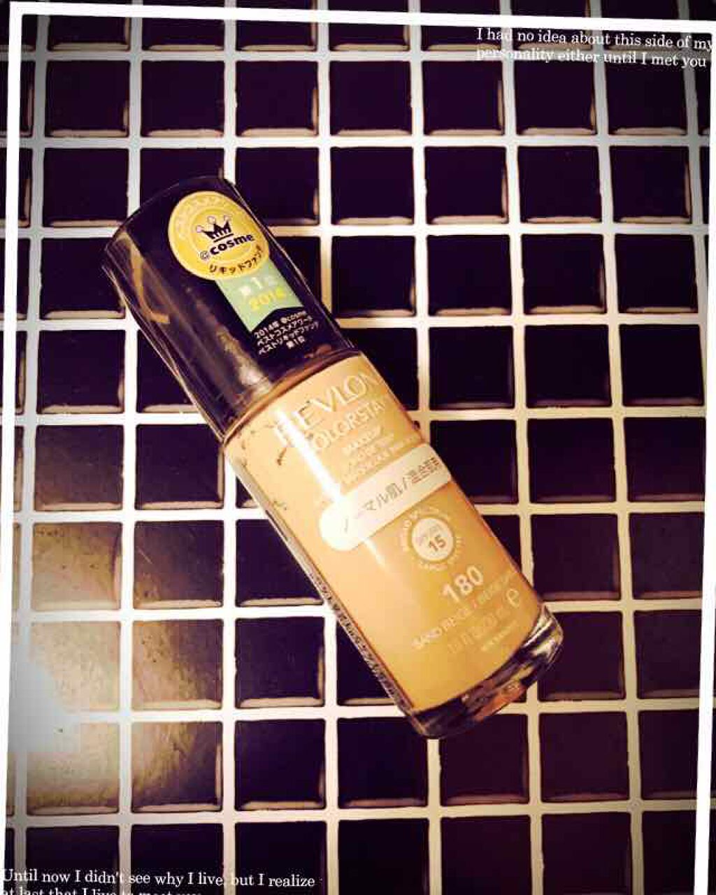 カラーステイ メイクアップ/REVLON/リキッドファンデーションを使ったクチコミ(1枚目)