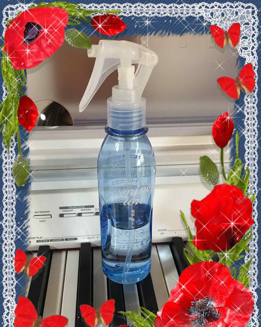 プラチナアミノイオン水/サニープレイス/ヘアミストを使ったクチコミ（1枚目）