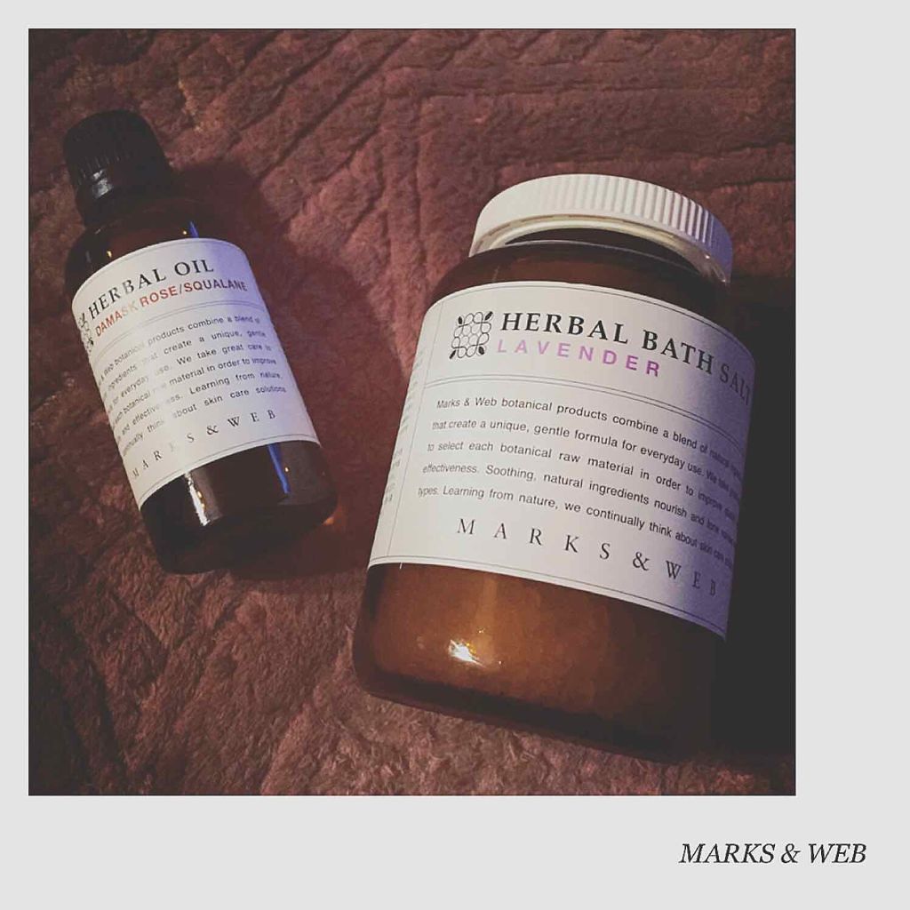 ハーバルオイル ダマスクローズ/スクワラン/MARKS&WEB/ボディオイルを使ったクチコミ(1枚目)