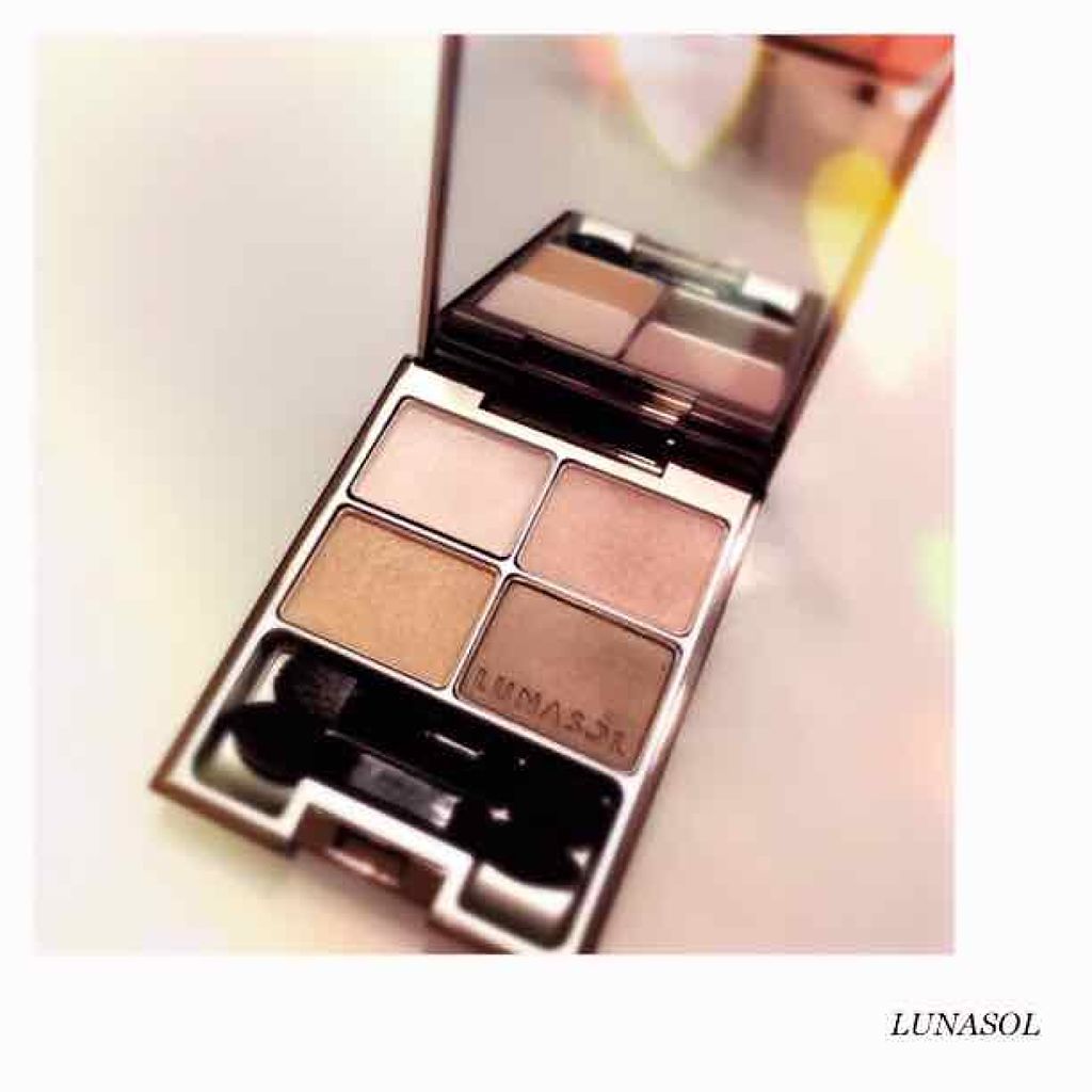 サンドナチュラルアイズ/LUNASOL/アイシャドウパレットを使ったクチコミ（1枚目）
