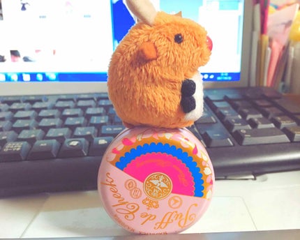 パフ・デ・チーク(フラワーハーモニー)/MAJOLICA MAJORCA/パウダーチークを使ったクチコミ(1枚目)