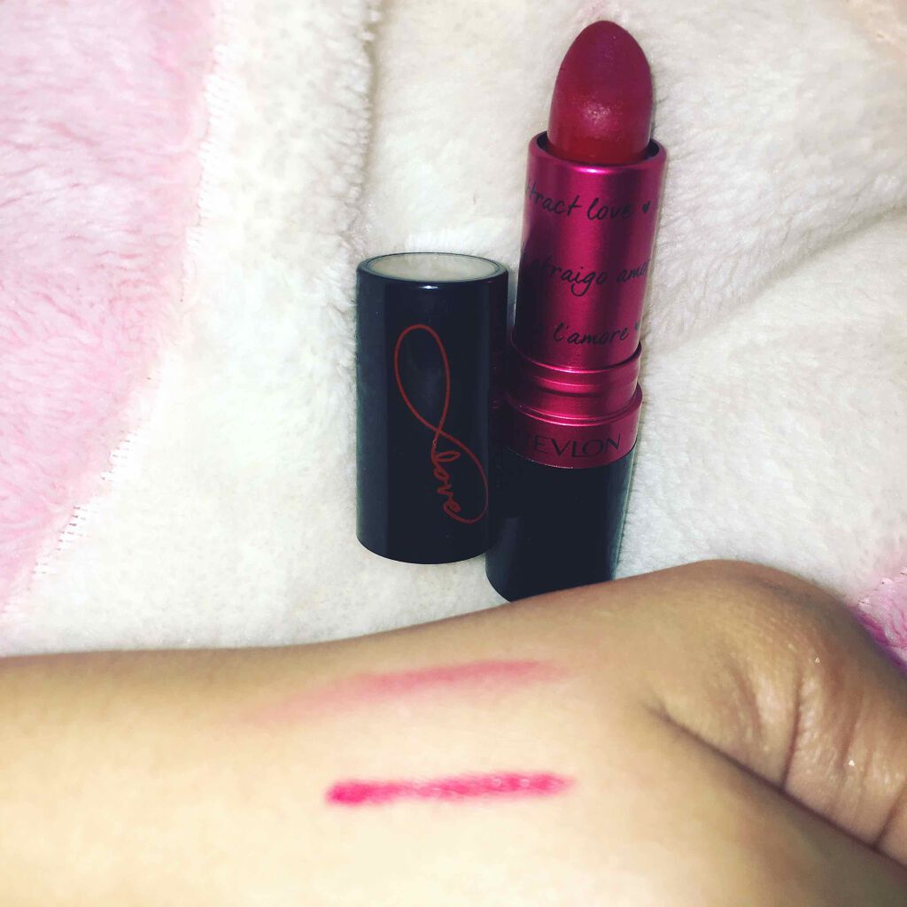 スーパー ラストラス リップスティック/REVLON/口紅を使ったクチコミ(1枚目)