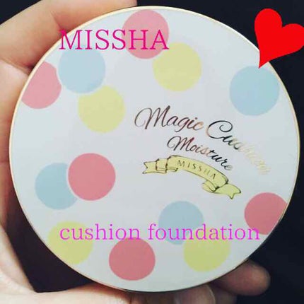 M クッション ファンデーション(モイスチャー)/MISSHA/クッションファンデーションを使ったクチコミ(1枚目)