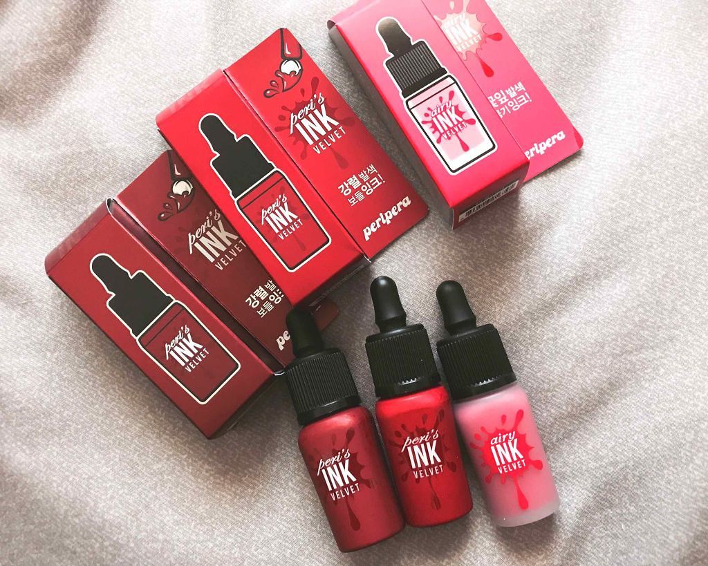 インク ベルベット/PERIPERA/口紅を使ったクチコミ(1枚目)