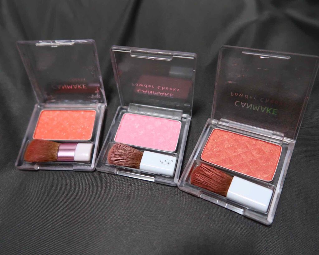 【旧品】パウダーチークス/キャンメイク/パウダーチークを使ったクチコミ(1枚目)