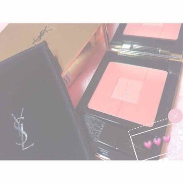 （✓）YSL
（✓）ブラッシュ ヴォリュプテ
（✓）8 ヒロイン

オレンジすぎないオレンジ！！！
とても可愛くて色がしっかりつくので
お気に入りです😉😉❤
ブラシも柔らかくふわふわしているので
気持ち