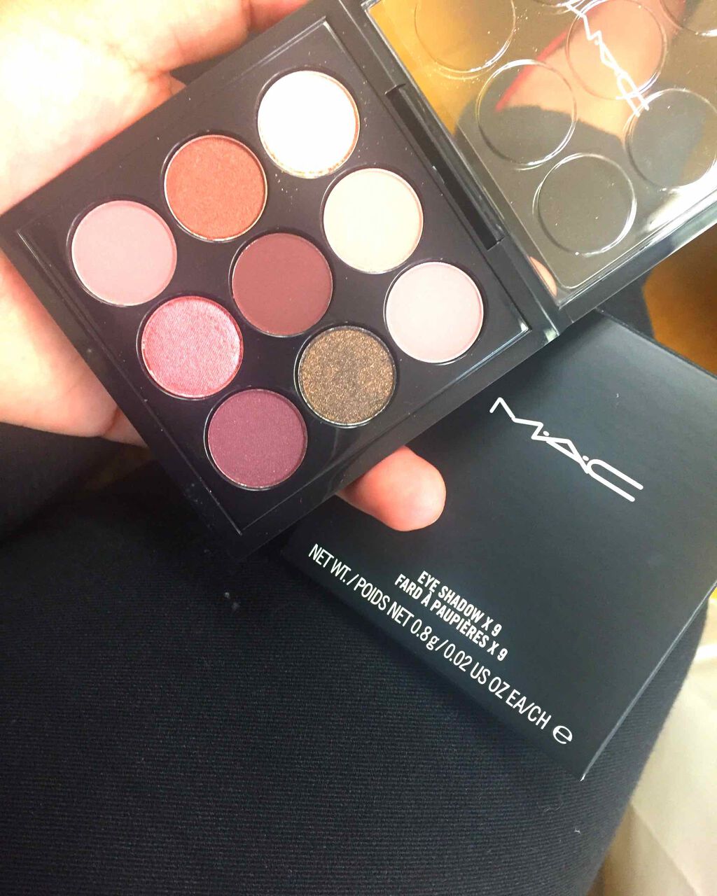スモール アイシャドウ×9/M・A・C/アイシャドウパレットを使ったクチコミ(2枚目)