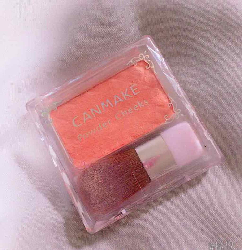 【旧品】パウダーチークス/キャンメイク/パウダーチークを使ったクチコミ(1枚目)