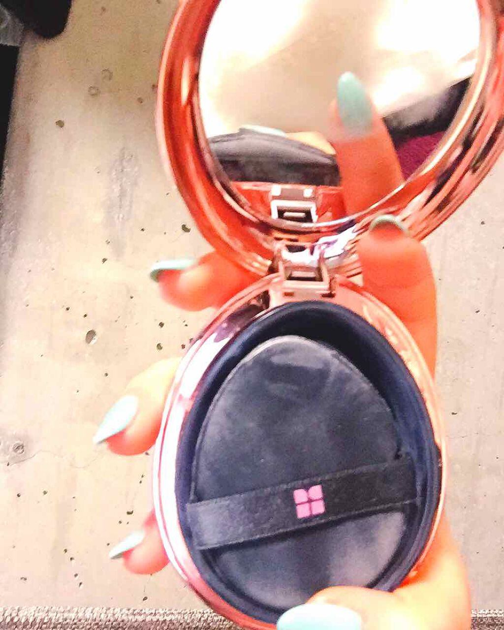 イオン デ クッション/UZU BY FLOWFUSHI/クッションファンデーションを使ったクチコミ(2枚目)