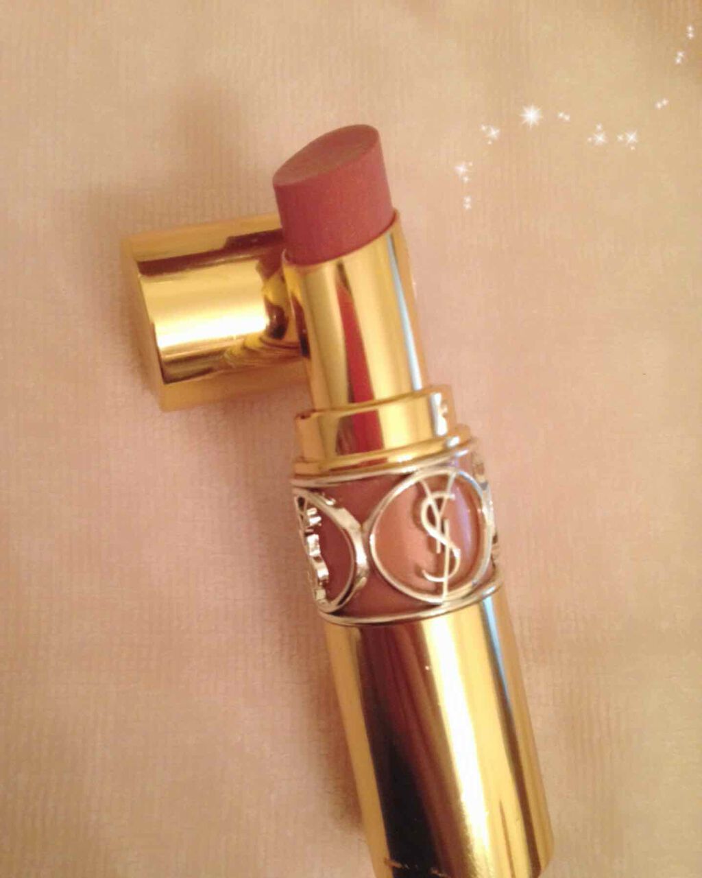 ルージュ ヴォリュプテ シャイン/YVES SAINT LAURENT BEAUTE/口紅を使ったクチコミ(2枚目)