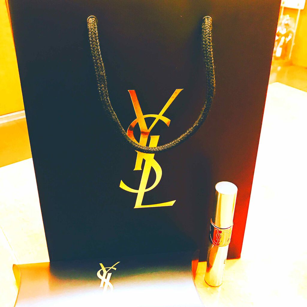 ヴォリュプテ ティントインオイル/YVES SAINT LAURENT BEAUTE/リップグロスを使ったクチコミ(1枚目)