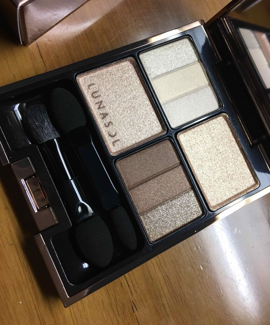 スリーディメンショナルアイズ/LUNASOL/アイシャドウパレットを使ったクチコミ(1枚目)