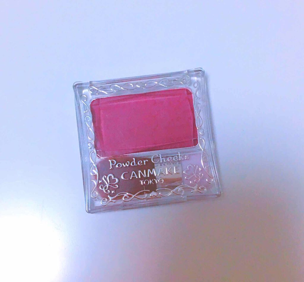 【旧品】パウダーチークス/キャンメイク/パウダーチークを使ったクチコミ(1枚目)