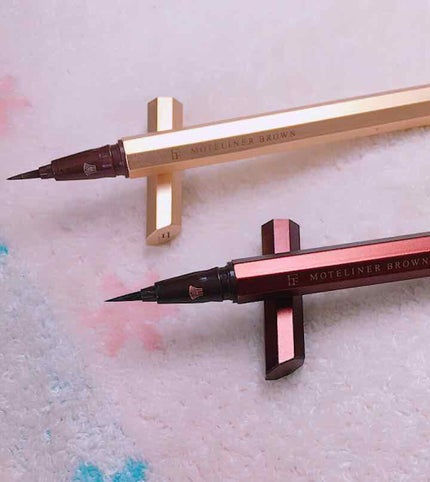 モテライナー リキッド/UZU BY FLOWFUSHI/リキッドアイライナーを使ったクチコミ(2枚目)