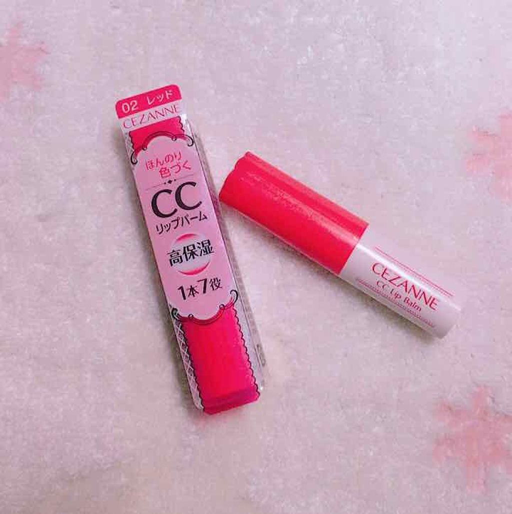 CCリップバーム/CEZANNE/リップケアを使ったクチコミ(1枚目)