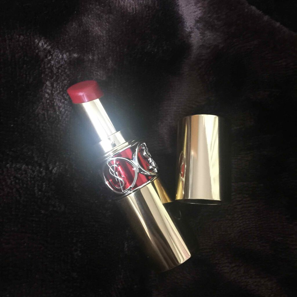 ルージュ ヴォリュプテ シャイン/YVES SAINT LAURENT BEAUTE/口紅を使ったクチコミ(1枚目)
