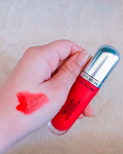 ウルトラ HD マット リップカラー/REVLON/口紅を使ったクチコミ(1枚目)