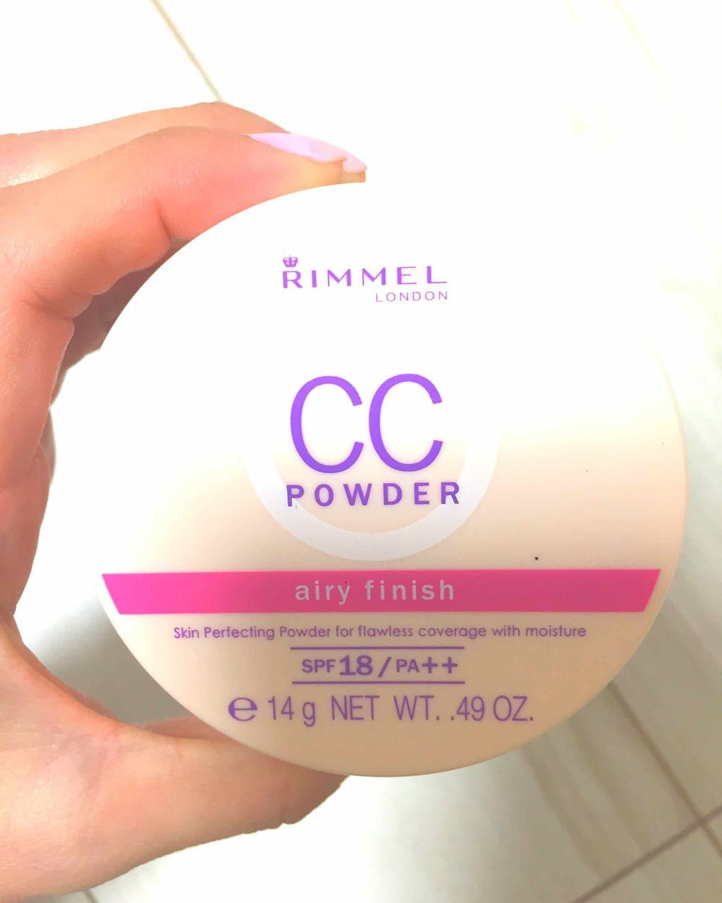 CCパウダー エアリーフィニッシュ/リンメル ロンドン/ルースパウダーを使ったクチコミ（1枚目）