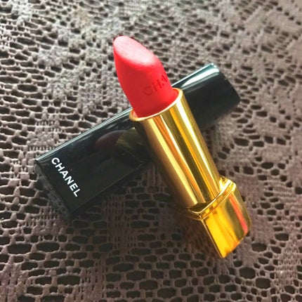 ルージュ アリュール ヴェルヴェット/CHANEL/口紅を使ったクチコミ(1枚目)