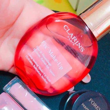 フィックス メイクアップ/CLARINS/ミスト状化粧水を使ったクチコミ（1枚目）